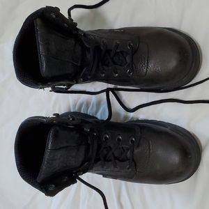 Steel toed boots